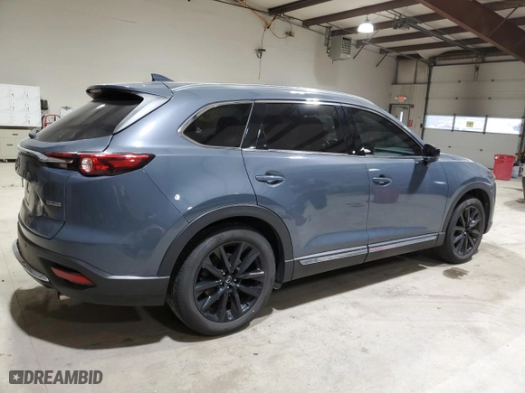 2021 Mazda CX-9 Grand Touring with VIN JM3TCBDY7M0505420, listed as a Copart auction lot 44543685 with 46,627 mi miles and Salvage Title. Bid and sale history available at carsss.com. Image 3.