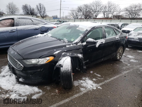 2019 Ford Fusion Hybrid SE with VIN 3FA6P0LU0KR252957, listed as a Copart auction lot 38459553 with 62,947 mi miles. Bid and sale history available at carsss.com. Image 1.