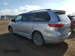 2018 Toyota Sienna XLE with VIN 5TDDZ3DC8JS189296, listed as a Copart auction lot 49656255 with 161,403 mi miles and Salvage Title. Bid and sale history available at carsss.com. Image 2.