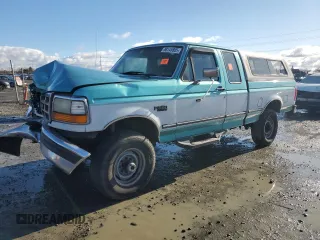 1997 Ford F-250 HD with VIN 1FTHX26G3VEA28643, listed as a Copart auction lot 88145805 with 160,208 mi miles and Salvage Title. Bid and sale history available at carsss.com. Image 1.