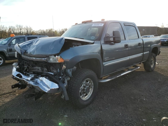 2007 GMC Sierra 2500HD Classic SLE2 with VIN 1GTHK23DX7F170140, listed as a Copart auction lot 78409814 with NaN miles and Salvage Title. Bid and sale history available at carsss.com. Image 1.
