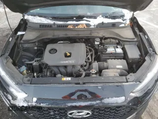 2018 Hyundai Kona SE with VIN KM8K1CAA9JU155084, listed as a Copart auction lot 42140555 with 105,767 mi miles and Salvage Title. Bid and sale history available at carsss.com. Image 11.