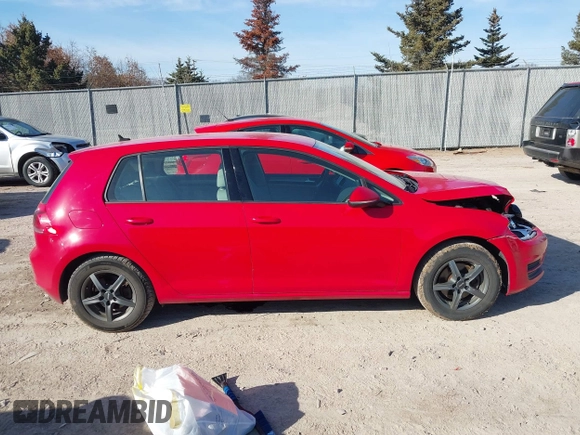 2016 Volkswagen Golf TSI SE z VIN 3VW217AU8GM021151, wystawiony jako IAAI lot #41784822 z przebiegiem 104 973 mil mil oraz . Historia ofert i sprzedaży dostępna na DreamBid. Obrazek 13.