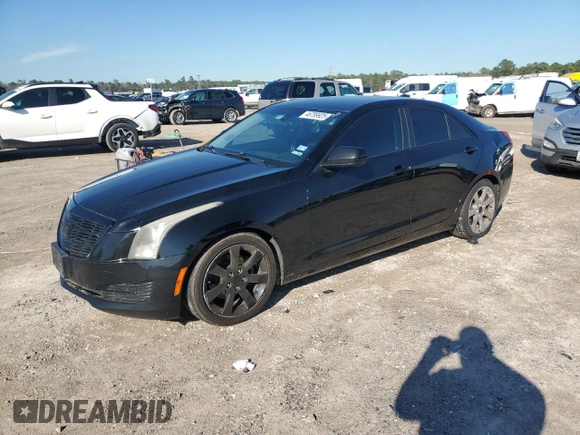 2015 Cadillac ATS Standard RWD z VIN 1G6AA5RAXF0102895, wystawiony jako Copart lot #46799925 z przebiegiem 146 822 mil mil oraz Czysty tytuł • Clean title. Historia ofert i sprzedaży dostępna na DreamBid. Obrazek 1.