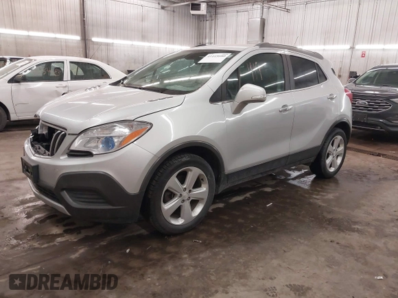 2016 Buick Encore with VIN KL4CJASBXGB749525, listed as a IAAI auction lot 41445680 with 89,192 mi miles. Bid and sale history available at carsss.com. Image 2.