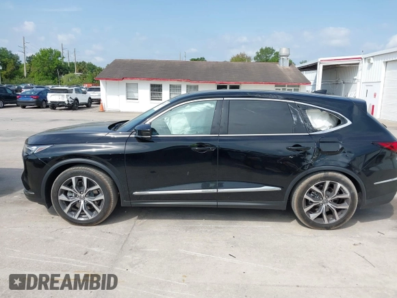 2023 Acura MDX w/Technology Package with VIN 5J8YD9H42PL003124, listed as a IAAI auction lot 41832413 with 24,541 mi miles. Bid and sale history available at carsss.com. Image 14.