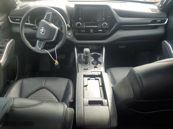 2022 Toyota Highlander XSE with VIN 5TDJZRAH0NS103278, listed as a Copart auction lot 79535464 with 0 mi miles and Salvage Title. Bid and sale history available at carsss.com. Image 8.