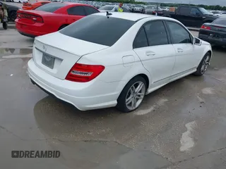 2014 Mercedes-Benz C 250 Sport with VIN WDDGF4HB1EA934119, listed as a IAAI auction lot 42489807 with 159,405 mi miles and . Bid and sale history available at DreamBid. Image 4.