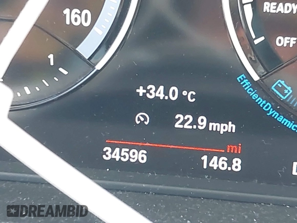 2018 BMW X2 xDrive28i with VIN WBXYJ5C33JEF80454, listed as a IAAI auction lot 41876188 with 34,596 mi miles. Bid and sale history available at carsss.com. Image 16.
