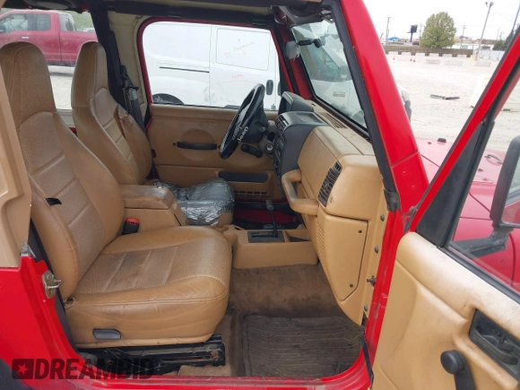 1998 Jeep Wrangler Sport with VIN 1J4FY19SXWP751159, listed as a IAAI auction lot 42195091 with 155,996 mi miles and . Bid and sale history available at DreamBid. Image 5.