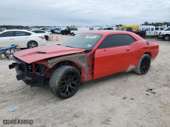 2016 Dodge Challenger SXT with VIN 2C3CDZAGXGH349517, listed as a Copart auction lot 45993765 with 105,809 mi miles and Salvage Title. Bid and sale history available at carsss.com. Image 1.