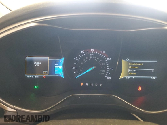 2015 Ford Fusion SE with VIN 3FA6P0H74FR294153, listed as a Copart auction lot 53846585 with 185,771 mi miles and Non Repairable. Bid and sale history available at carsss.com. Image 9.
