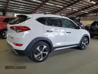 2017 Hyundai Tucson Limited z VIN KM8J3CA26HU294386, wystawiony jako Copart lot #57559535 z przebiegiem 99 267 mil mil oraz Czysty tytuł • Clean title. Historia ofert i sprzedaży dostępna na DreamBid. Obrazek 3.