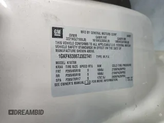 2007 GMC Yukon Denali z VIN 1GKFK63867J362741, wystawiony jako Copart lot #59442875 z przebiegiem 198 247 mil mil oraz Czysty tytuł • Clean title. Historia ofert i sprzedaży dostępna na DreamBid. Obrazek 14.