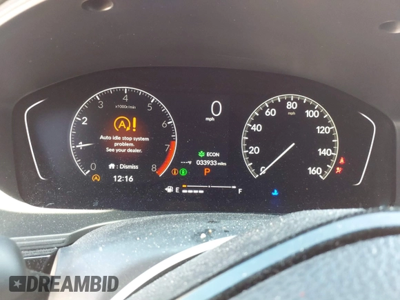 2023 Honda Civic Sport with VIN 2HGFE2F51PH513811, listed as a IAAI auction lot 41701450 with 33,933 mi miles and . Bid and sale history available at DreamBid. Image 7.