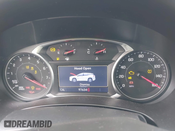 2020 GMC Terrain SLT z VIN 3GKALVEVXLL143417, wystawiony jako IAAI lot #41714662 z przebiegiem 97 634 mil mil oraz . Historia ofert i sprzedaży dostępna na DreamBid. Obrazek 7.