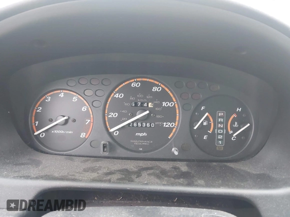 2001 Honda CR-V EX with VIN JHLRD18611C035126, listed as a IAAI auction lot 41982045 with 265,360 mi miles and . Bid and sale history available at DreamBid. Image 7.