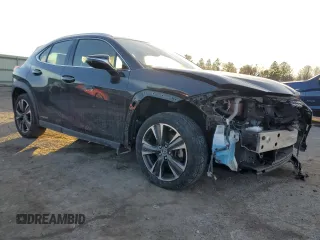 2020 Lexus UX with VIN JTHP9JBH5L2030549, listed as a Copart auction lot 88097685 with 55,214 mi miles and Salvage Title. Bid and sale history available at carsss.com. Image 4.