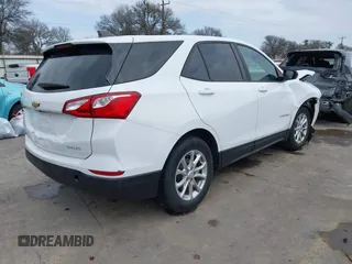 2020 Chevrolet Equinox LS with VIN 3GNAXHEV3LS716138, listed as a IAAI auction lot 41560566 with 87,671 mi miles. Bid and sale history available at carsss.com. Image 4.