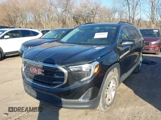 2018 GMC Terrain SLE with VIN 3GKALTEV5JL244687, listed as a IAAI auction lot 41762325 with 97,054 mi miles. Bid and sale history available at carsss.com. Image 2.