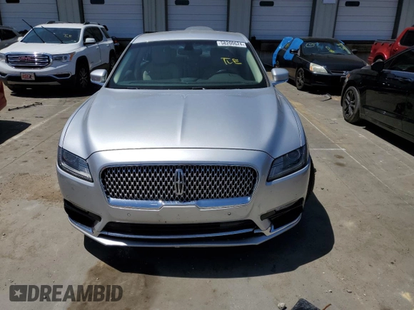 2017 Lincoln Continental Select with VIN 1LN6L9SK4H5607467, listed as a Copart auction lot 58200624 with 27,887 mi miles and Salvage Title. Bid and sale history available at carsss.com. Image 5.