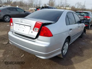 2004 Honda Civic VP with VIN 2HGES16314H609544, listed as a IAAI auction lot 41824111 with 188,226 mi miles. Bid and sale history available at carsss.com. Image 4.