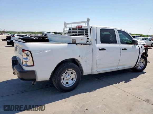 2020 Ram 1500 Classic Tradesman with VIN 1C6RR6KT2LS114539, listed as a Copart auction lot 52201145 with 0 mi miles and Salvage Title. Bid and sale history available at carsss.com. Image 3.
