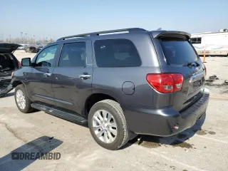 2012 Toyota Sequoia Platinum with VIN 5TDDY5G17CS067282, listed as a Copart auction lot 48822185 with 239,521 mi miles and Salvage Title. Bid and sale history available at carsss.com. Image 2.