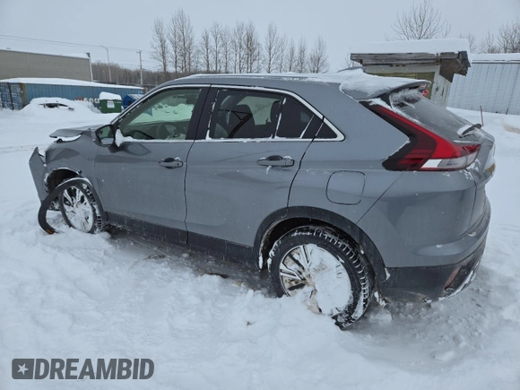 2024 Mitsubishi Eclipse Cross ES with VIN JA4ATUAA5RZ612868, listed as a Copart auction lot 45105185 with 11,230 mi miles and Salvage title. Bid and sale history available at DreamBid. Image 2.