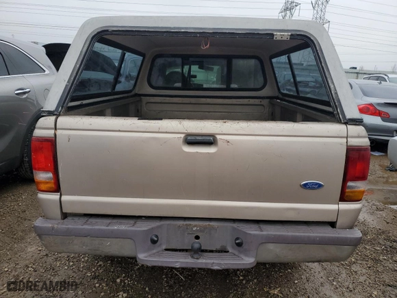 1997 Ford Ranger XL with VIN 1FTCR14A1VTA65845, listed as a Copart auction lot 81252104 with 196,938 mi miles and Salvage Title. Bid and sale history available at carsss.com. Image 6.