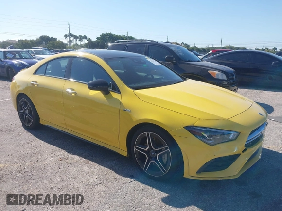 2022 Mercedes-Benz CLA 35 AMG with VIN W1K5J5BB1NN298900, listed as a IAAI auction lot 42026786 with 74,357 mi miles and . Bid and sale history available at DreamBid. Image 1.