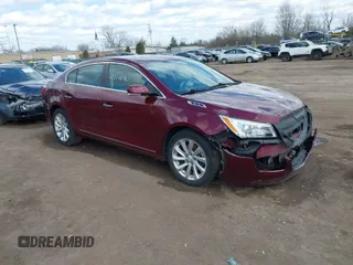 2016 Buick LaCrosse Leather with VIN 1G4GB5G33GF255251, listed as a IAAI auction lot 41877093 with 75,749 mi miles. Bid and sale history available at carsss.com. Image 1.