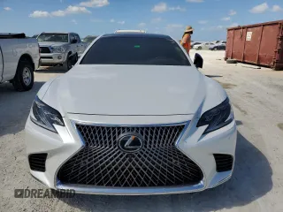 2018 Lexus LS with VIN JTHB5LFF9J5001920, listed as a Copart auction lot 76780084 with 0 mi miles and Non Repairable. Bid and sale history available at carsss.com. Image 5.