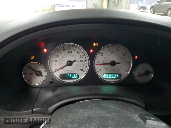 2007 Chrysler Town & Country Limited with VIN 2A8GP64L47R171635, listed as a Copart auction lot 44919485 with 172,136 mi miles and Salvage Title. Bid and sale history available at DreamBid. Image 9.