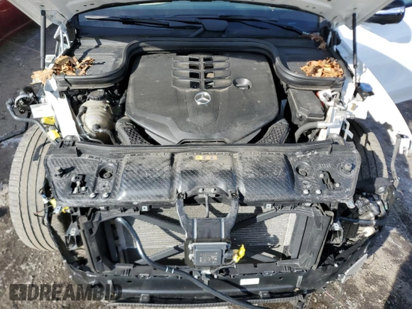 2022 Mercedes-Benz GLE 580 with VIN 4JGFB8GB1NA785636, listed as a Copart auction lot 45397535 with 55,332 mi miles and Salvage title. Bid and sale history available at DreamBid. Image 12.
