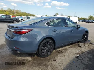 2021 Mazda 6 Grand Touring Reserve with VIN JM1GL1WY1M1616461, listed as a Copart auction lot 72760074 with 26,377 mi miles and Salvage Title. Bid and sale history available at DreamBid. Image 3.