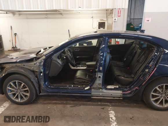 2020 Acura TLX w/Technology Pkg with VIN 19UUB1F58LA001692, listed as a IAAI auction lot 41562503 with 70,664 mi miles. Bid and sale history available at carsss.com. Image 14.