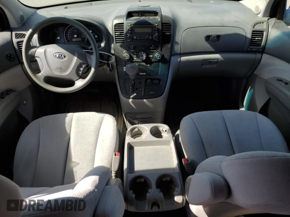2008 Kia Sedona LX with VIN KNDMB233086232913, listed as a Copart auction lot 76707554 with 169,125 mi miles and Clean Title. Bid and sale history available at carsss.com. Image 8.