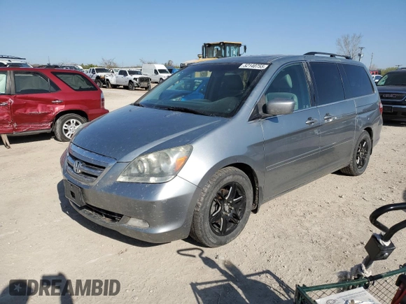 2007 Honda Odyssey Touring z VIN 5FNRL38887B062123, wystawiony jako Copart lot #52140755 z przebiegiem 240 710 mil mil oraz Szkoda całkowita • Salvage title. Historia ofert i sprzedaży dostępna na DreamBid. Obrazek 1.