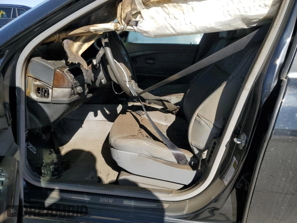 2005 BMW 7 Series 745Li with VIN WBAGN63535DS56267, listed as a Copart auction lot 45717775 with Not provided miles and Salvage title. Bid and sale history available at DreamBid. Image 7.