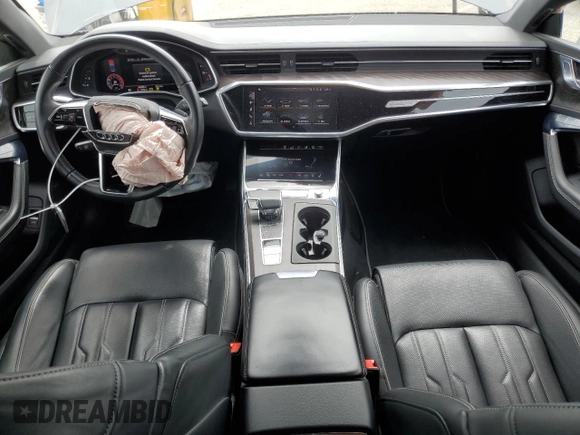 2020 Audi A7 Prestige with VIN WAUV2AF28LN057212, listed as a Copart auction lot 55405124 with 45,090 mi miles and Salvage Title. Bid and sale history available at carsss.com. Image 8.