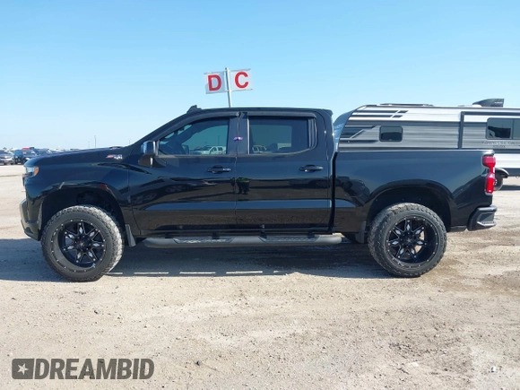 2020 Chevrolet Silverado 1500 LT Trail Boss with VIN 3GCPYFED1LG179106, listed as a IAAI auction lot 41955672 with 70,501 mi miles and . Bid and sale history available at DreamBid. Image 14.