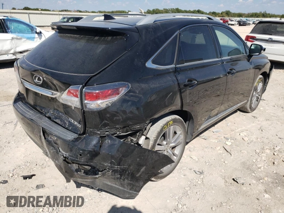 2015 Lexus RX 350 with VIN 2T2ZK1BA3FC195485, listed as a Copart auction lot 67155103 with 44,451 mi miles and Salvage title. Bid and sale history available at DreamBid. Image 3.