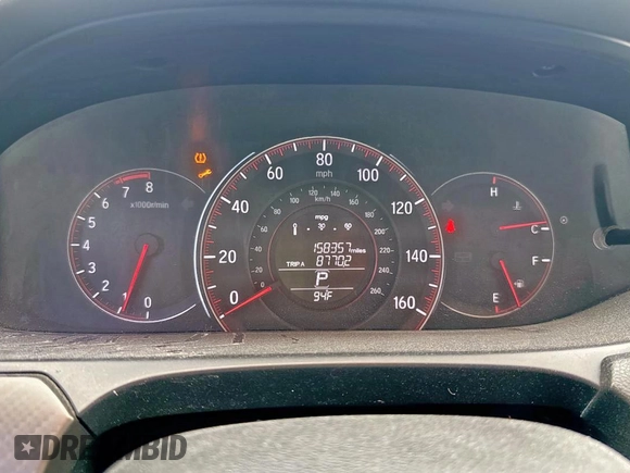 2016 Honda Accord Sport с VIN 1HGCR2F57GA132762, выставлен на аукционе Copart как лот 63671905 с пробегом 158 357 миль миль и Чистый • Clean title. История ставок и продаж доступна на DreamBid. Изображение 8.