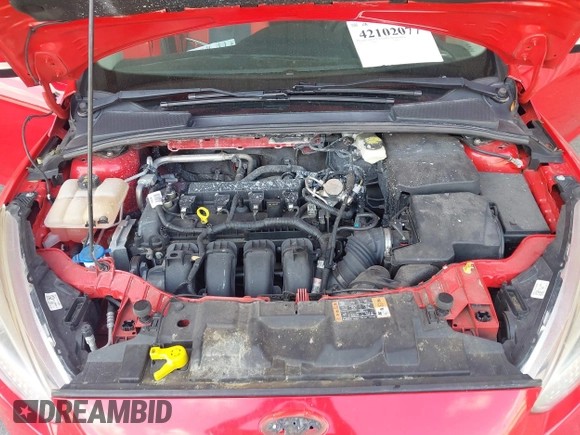 2017 Ford Focus SE with VIN 1FADP3F2XHL221516, listed as a IAAI auction lot 42102077 with 58,596 mi miles and . Bid and sale history available at DreamBid. Image 10.