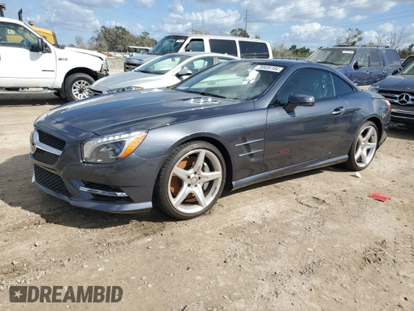 2015 Mercedes-Benz SL SL 400 z VIN WDDJK6FA9FF031874, wystawiony jako Copart lot #76935194 z przebiegiem Nie podano mil oraz Szkoda całkowita • Salvage title. Historia ofert i sprzedaży dostępna na DreamBid. Obrazek 1.