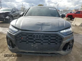 2021 Audi SQ5 Prestige with VIN WA1C4AFYXM2019373, listed as a Copart auction lot 74521224 with 54,717 mi miles and Salvage Title. Bid and sale history available at DreamBid. Image 5.