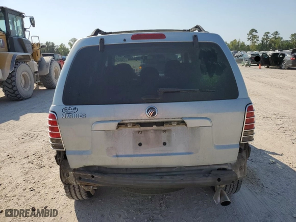 2006 Mercury Mariner Convenience with VIN 4M2YU56Z36DJ02169, listed as a Copart auction lot 75345244 with 243,896 mi miles and Salvage Title. Bid and sale history available at carsss.com. Image 6.