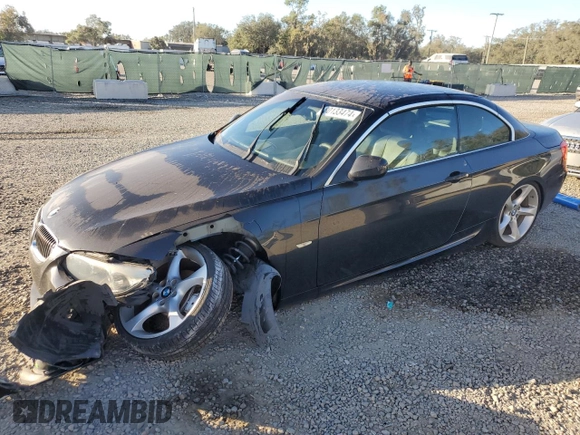 2013 BMW 3 Series 335i with VIN WBADX7C52DJ590390, listed as a Copart auction lot 80133474 with 47,839 mi miles and Salvage Title. Bid and sale history available at DreamBid. Image 1.