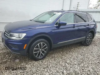 2021 Volkswagen Tiguan SE z VIN 3VV2B7AX3MM154049, wystawiony jako Copart lot #52961955 z przebiegiem 77 349 mil mil oraz Czysty tytuł • Clean title. Historia ofert i sprzedaży dostępna na DreamBid. Obrazek 1.